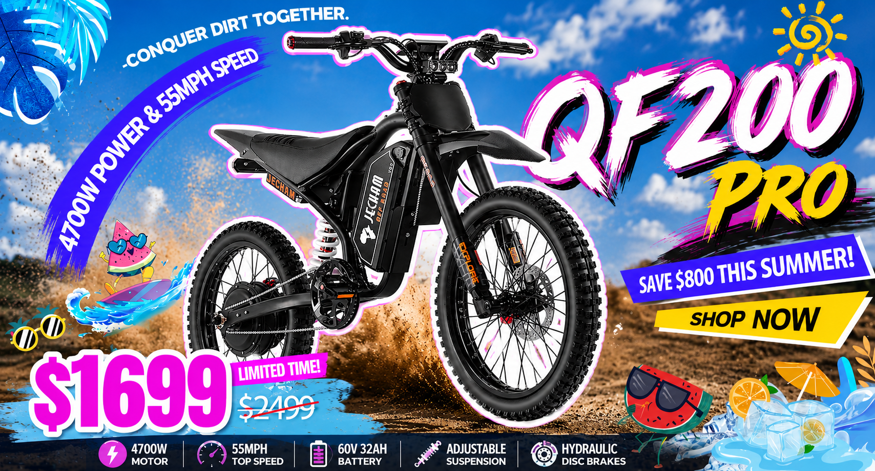 QF200 Electric Bike Review: Is This the Best Sur-Ron Style eBike Under $2,000?