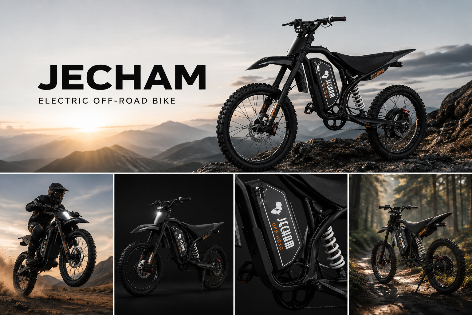 JECHAM- Explore Further with JECHAM High-Performance Electric Bikes